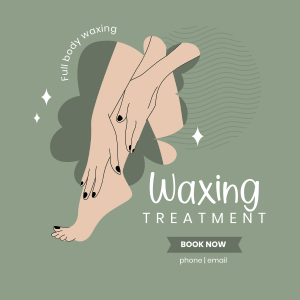 Leg Waxing Instagram post Image Preview