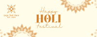 Holi Festival Facebook cover Image Preview