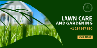 Lawn and Gardening Service Twitter post Image Preview