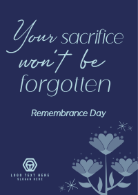 Unity in Remembering Flyer Image Preview