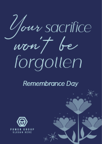 Unity in Remembering Flyer Image Preview