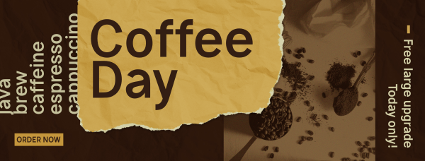 International Coffee Day Facebook Cover Design Image Preview