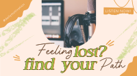 Finding Path Podcast Facebook Event Cover Design