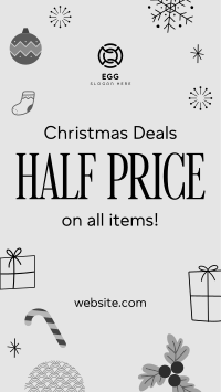 Amazing Christmas Deals Facebook story Image Preview