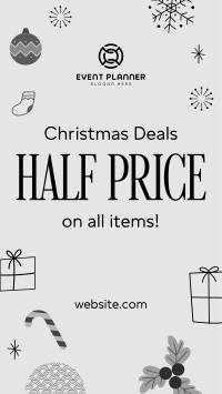 Amazing Christmas Deals Facebook Story Design