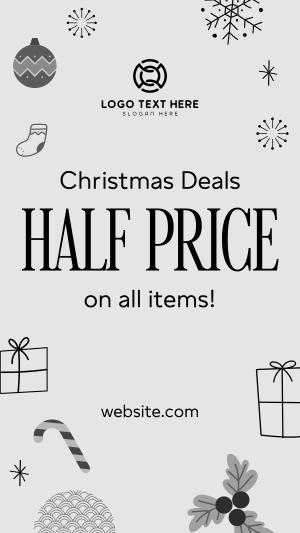 Amazing Christmas Deals Facebook story Image Preview