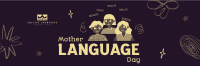 Mother Language Celebration Twitter Header Image Preview