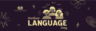 Mother Language Celebration Twitter header (cover) Image Preview