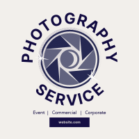 Creative Photography Service  Instagram Post Design