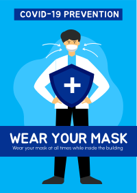 Wear Mask Flyer Design