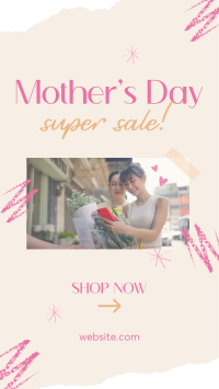 Mother's Day Sale TikTok Video Design