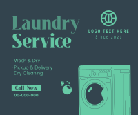 Laundry Service Facebook Post Design