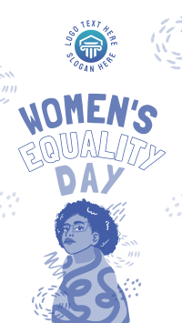 Afro Women Equality Instagram Story Design