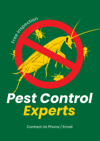 Pest Experts Poster Design