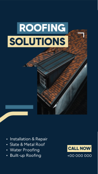 Roofing Solutions TikTok video Image Preview