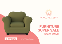 Furniture Super Sale Postcard Preview