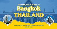 Thailand Travel Tour Facebook Ad Design