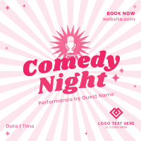 Comedy Night Instagram Post Image Preview