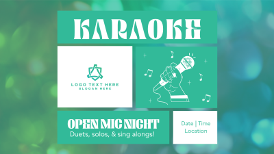 Karaoke Open Mic Facebook event cover Image Preview