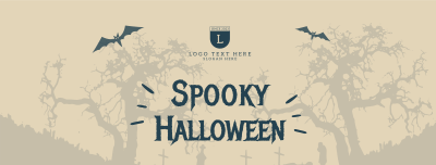 Spooky Halloween Facebook cover Image Preview