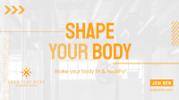 Shape Your Body Facebook event cover Image Preview