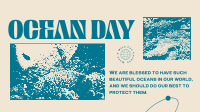 Protect our Beautiful Ocean Facebook Event Cover Design