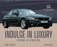 Luxury Car Rental Facebook post Image Preview