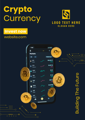 Cryptocurrency Investment Poster Image Preview