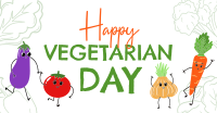 Veggie Party Fun! Facebook ad Image Preview