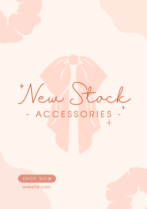 Trendy Online Accessories Flyer Image Preview