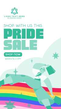 Fun Pride Month Sale Instagram story Image Preview