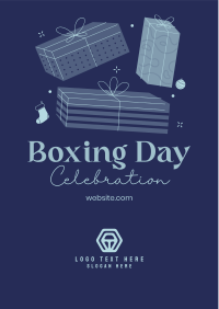 Ho Ho Boxing Day Flyer Image Preview