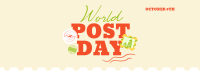 World Post Day Facebook Cover Design