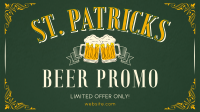 Paddy's Day Beer Promo Animation Preview