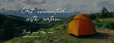 Hiking Nature Facebook cover Image Preview