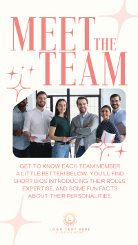 Modern Corporate Get to know Team Instagram story Image Preview