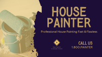Painting Homes Facebook Event Cover Design