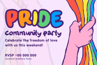 Hold Your Pride Pinterest board cover Image Preview