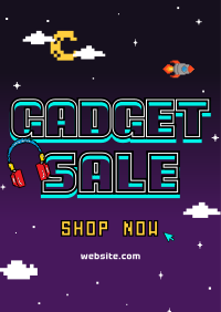 Retro Gadget Sale Flyer Image Preview