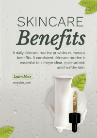 Skincare Benefits Organic Flyer Image Preview