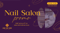Elegant Nail Salon Services Facebook event cover Image Preview