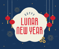Lunar Celebration Facebook Post Design