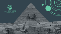 Ancient Pyramid Zoom Background Design