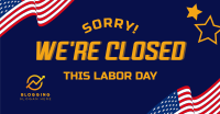Labor Day Hours Facebook Ad Design