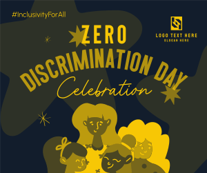 Zero Discrimination for Women Facebook post Image Preview