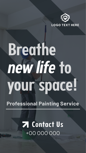 Pro Painting Service Instagram Reel Image Preview