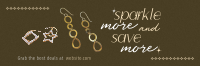 Jewelry Promo Sale Twitter header (cover) Image Preview