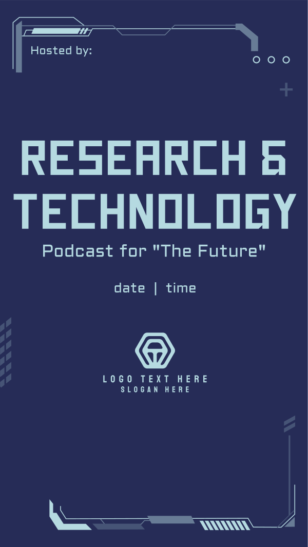 The Future Podcast Instagram Story Design Image Preview