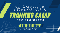 Basketball Training Camp Animation Design