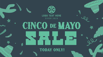 Cinco De Mayo Confetti Sale Facebook event cover Image Preview